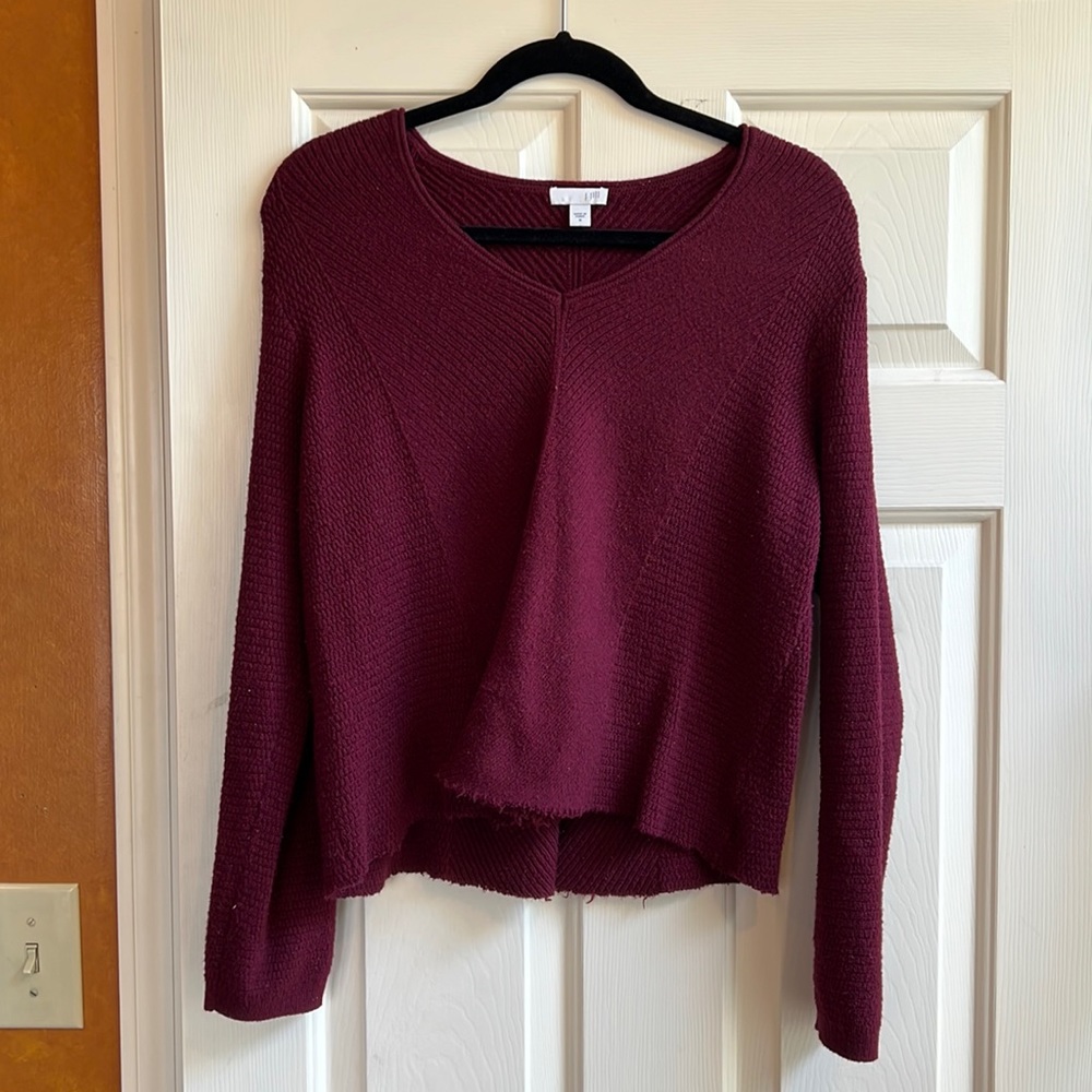 J. Jill sweater in dark red size M